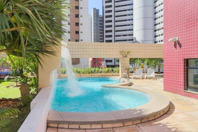 Lindo Flat Proximo A Beira Mar De Meireles Fortaleza Exterior photo